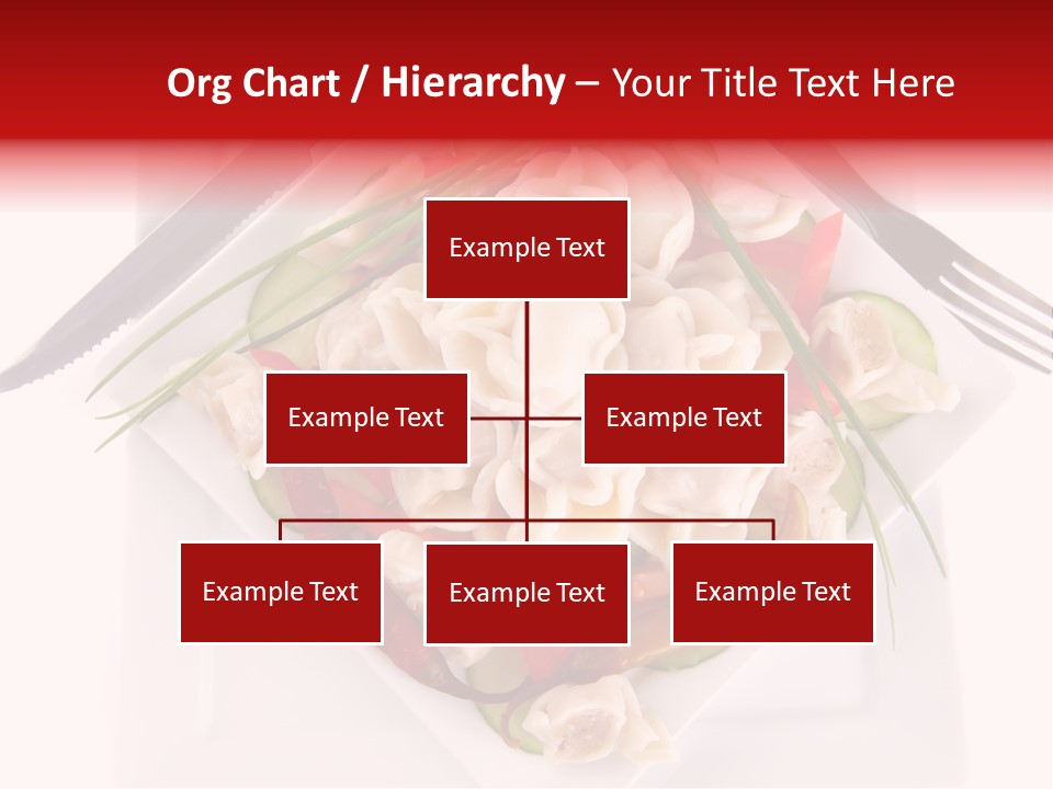 Dish Green Tortellini PowerPoint Template