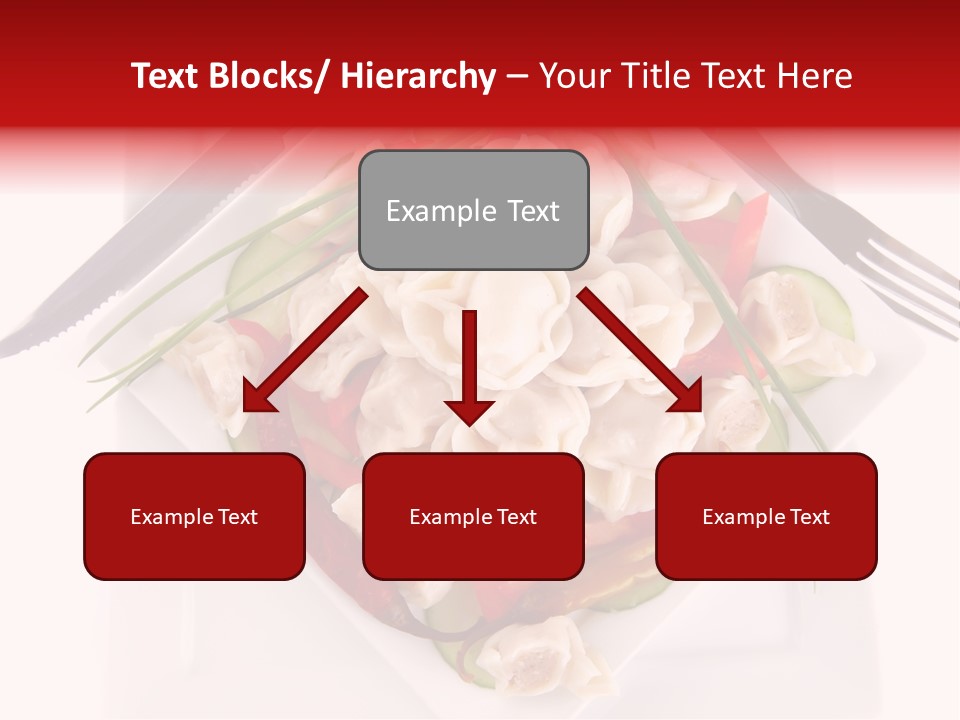 Dish Green Tortellini PowerPoint Template
