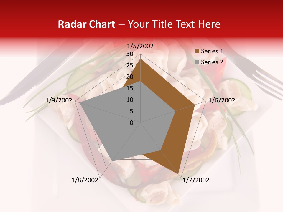 Dish Green Tortellini PowerPoint Template