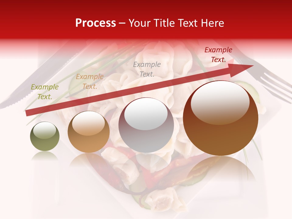 Dish Green Tortellini PowerPoint Template