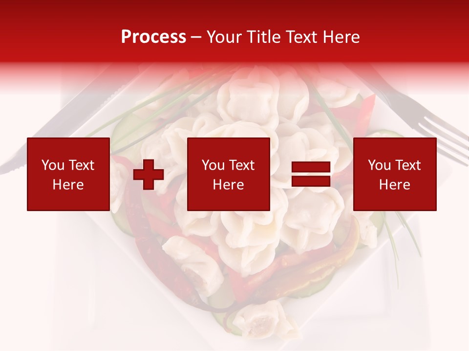 Dish Green Tortellini PowerPoint Template