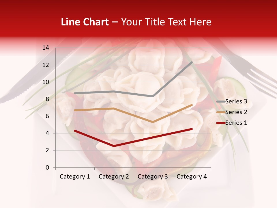 Dish Green Tortellini PowerPoint Template