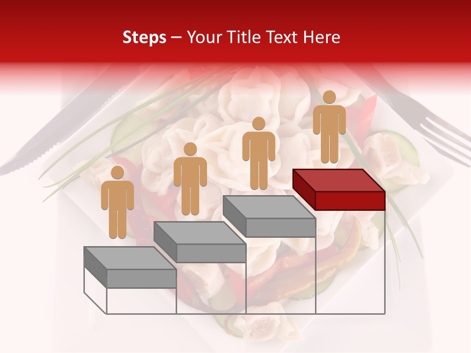 Dish Green Tortellini PowerPoint Template