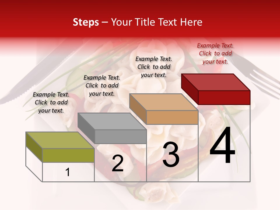 Dish Green Tortellini PowerPoint Template