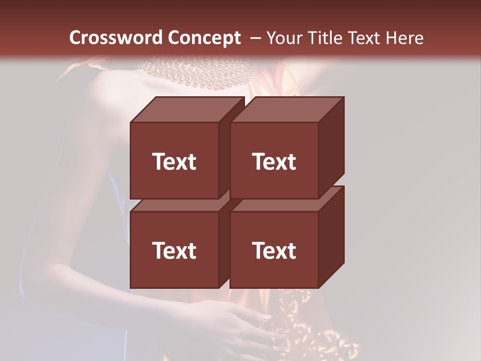 Mood Slim Person PowerPoint Template