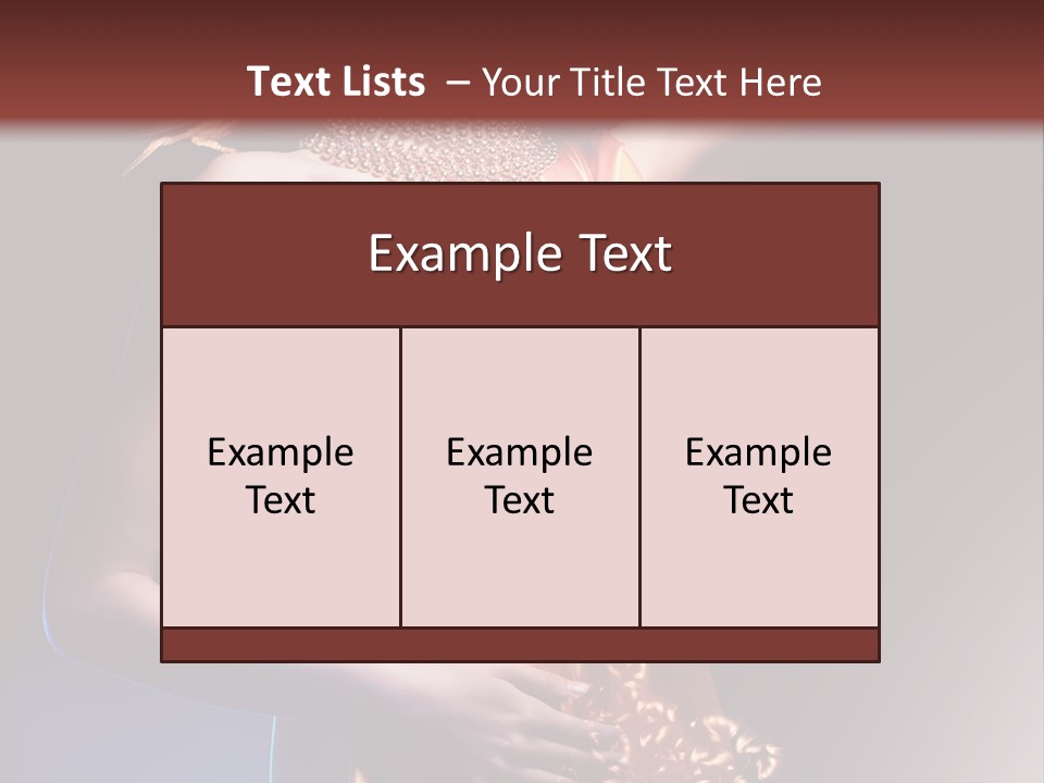 Mood Slim Person PowerPoint Template