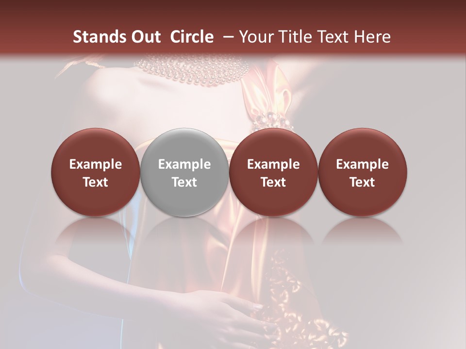 Mood Slim Person PowerPoint Template