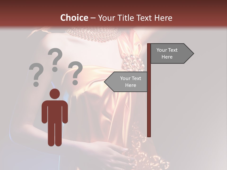 Mood Slim Person PowerPoint Template