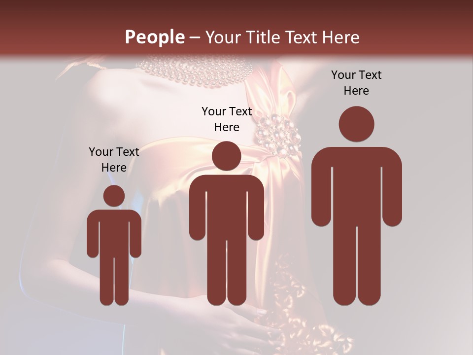 Mood Slim Person PowerPoint Template