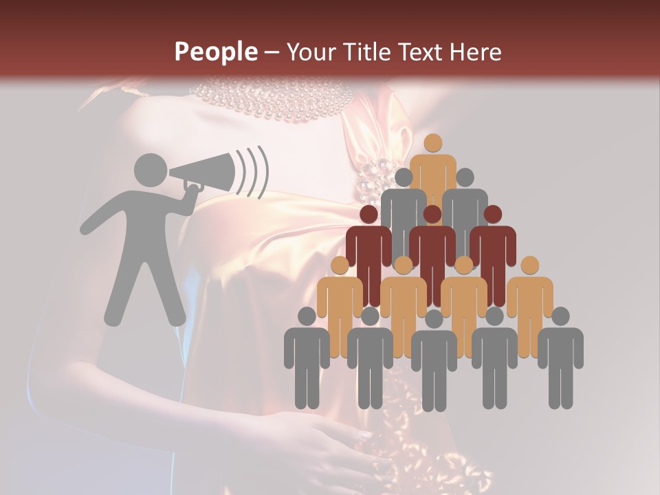 Mood Slim Person PowerPoint Template