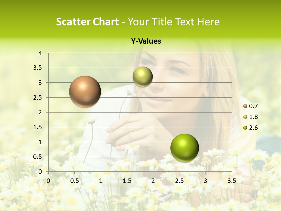 Model Sunny Female PowerPoint Template