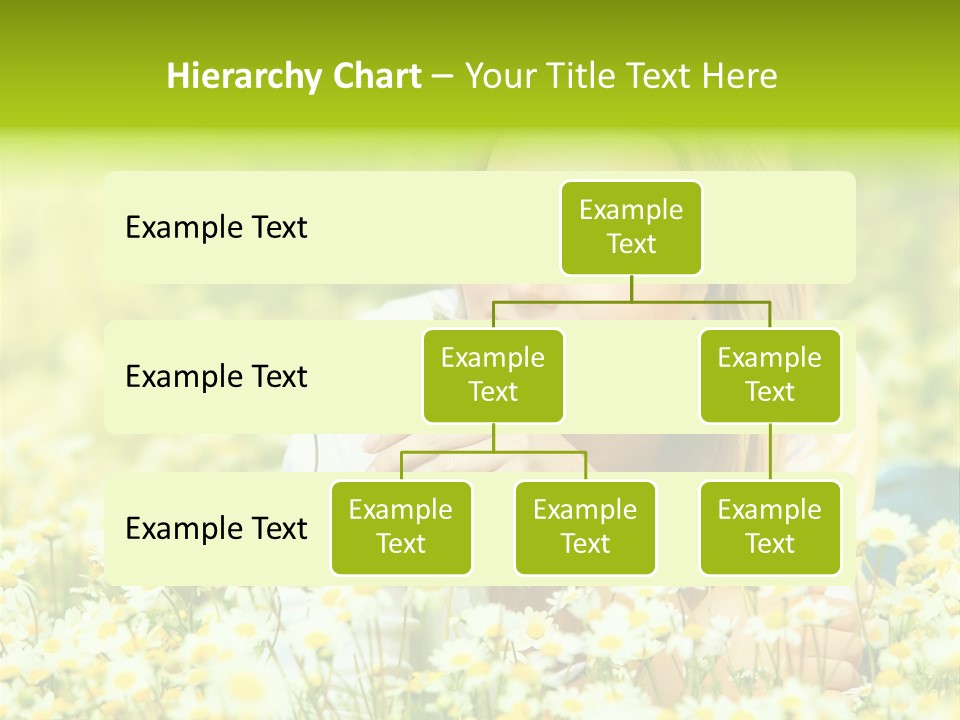 Model Sunny Female PowerPoint Template