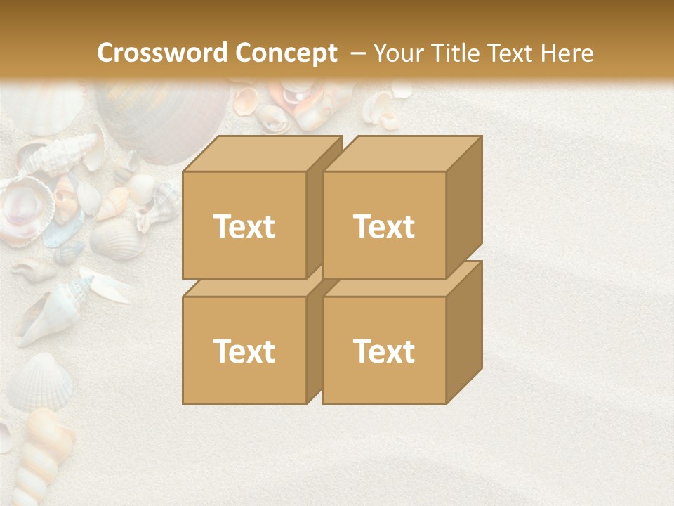 Nature Shore Conch PowerPoint Template