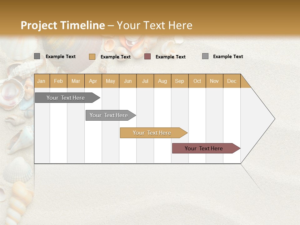 Nature Shore Conch PowerPoint Template