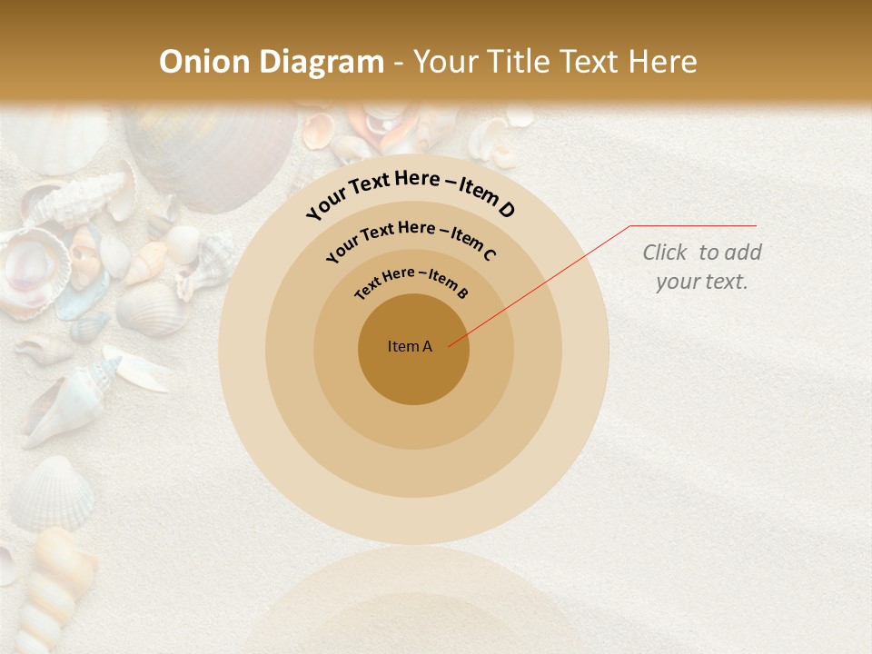 Nature Shore Conch PowerPoint Template