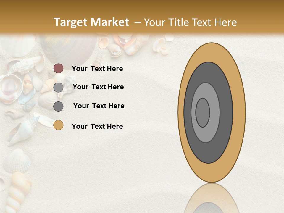 Nature Shore Conch PowerPoint Template