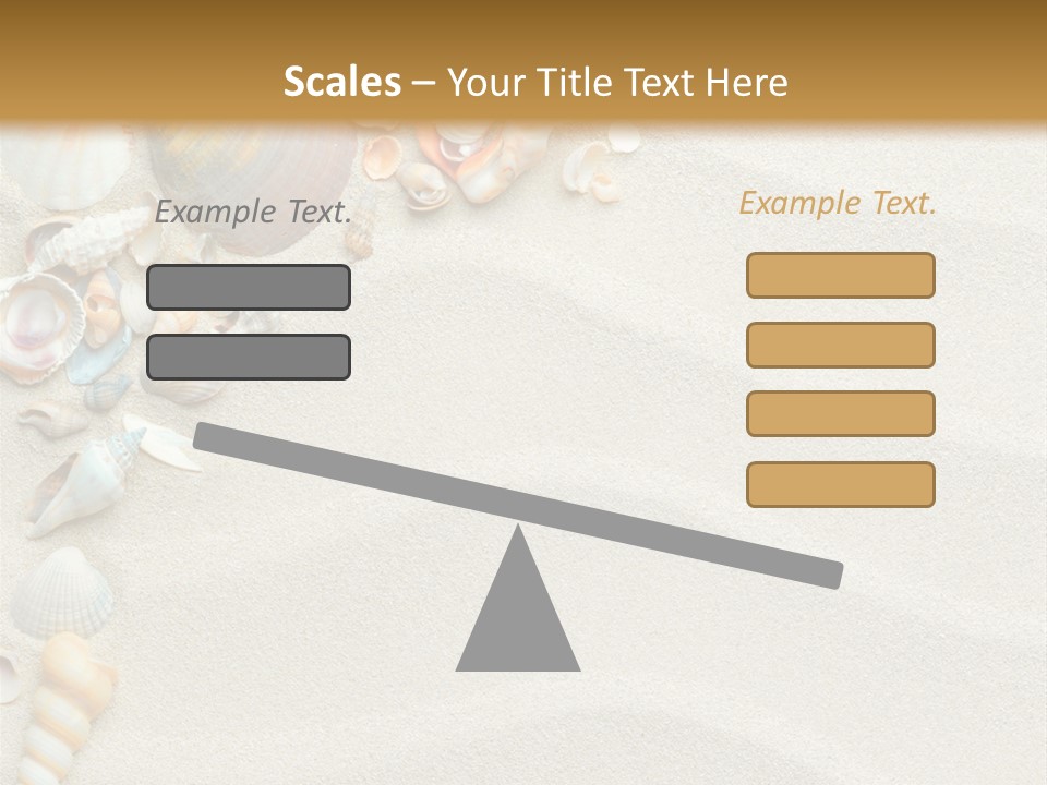 Nature Shore Conch PowerPoint Template
