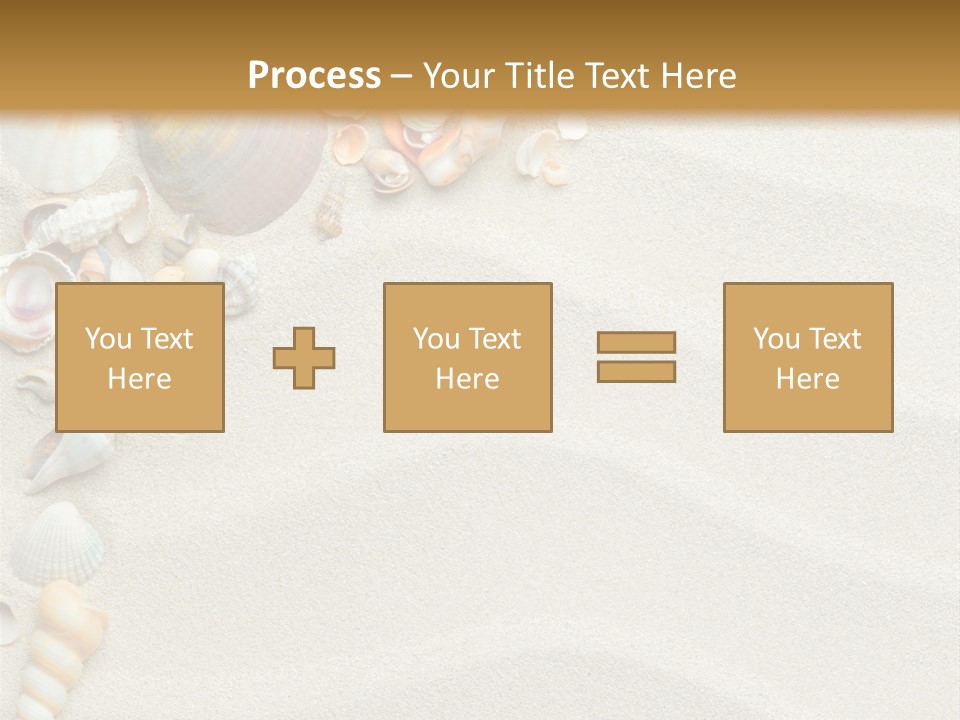 Nature Shore Conch PowerPoint Template