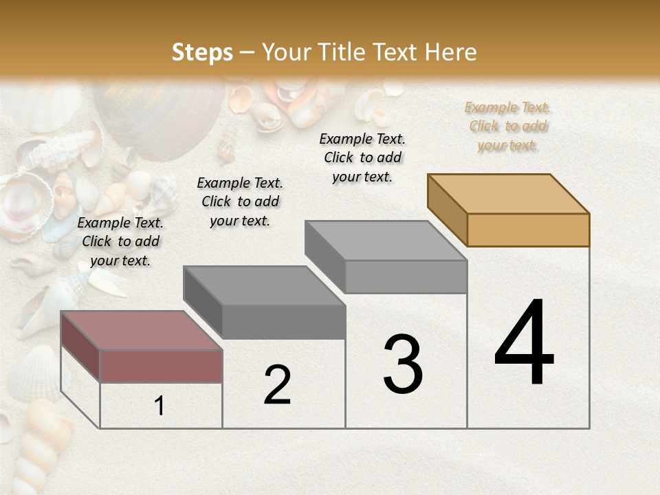 Nature Shore Conch PowerPoint Template