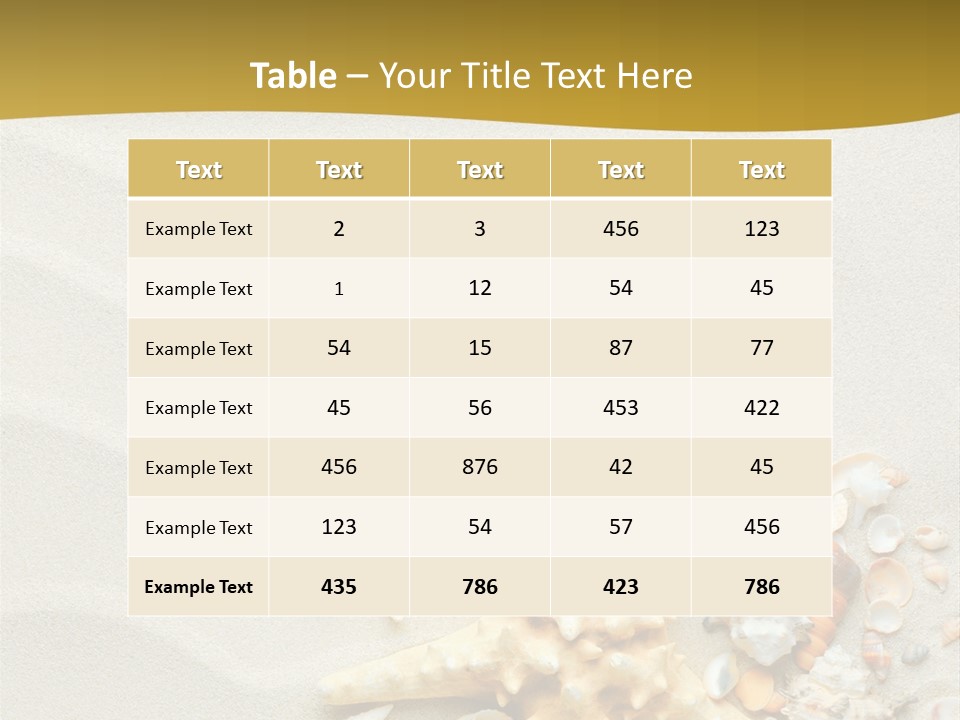 Plantation Colorful Clear PowerPoint Template