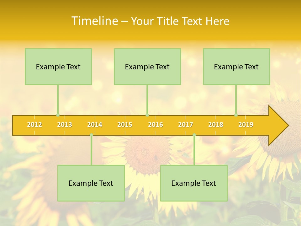 Plantation Colorful Clear PowerPoint Template