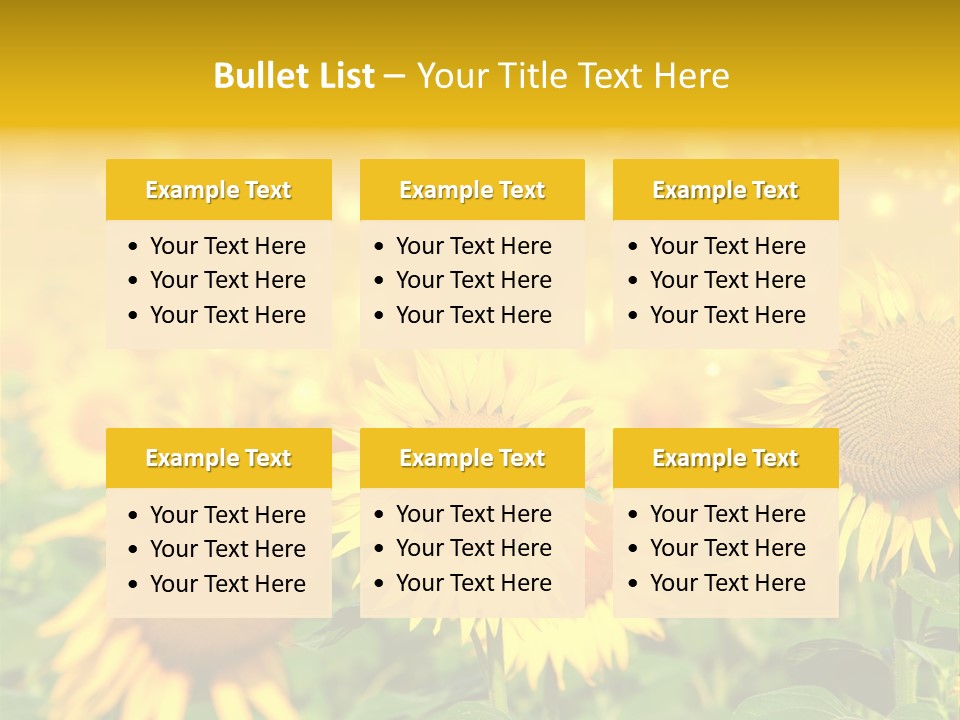 Plantation Colorful Clear PowerPoint Template