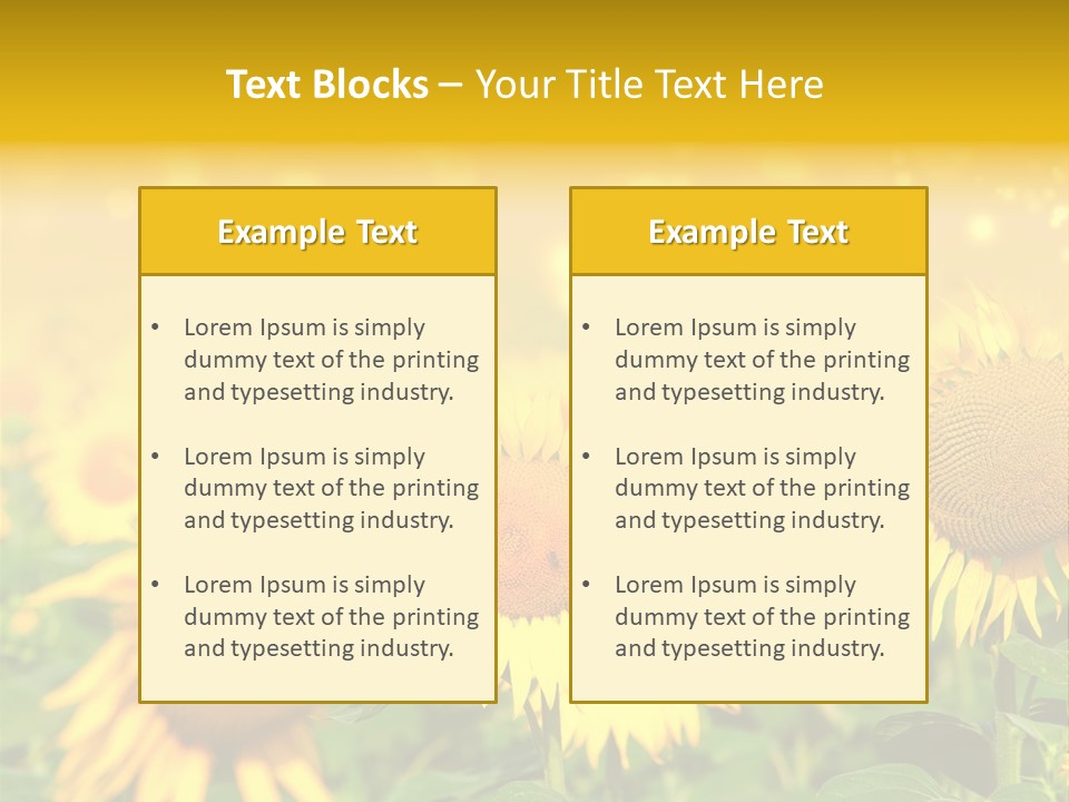 Plantation Colorful Clear PowerPoint Template