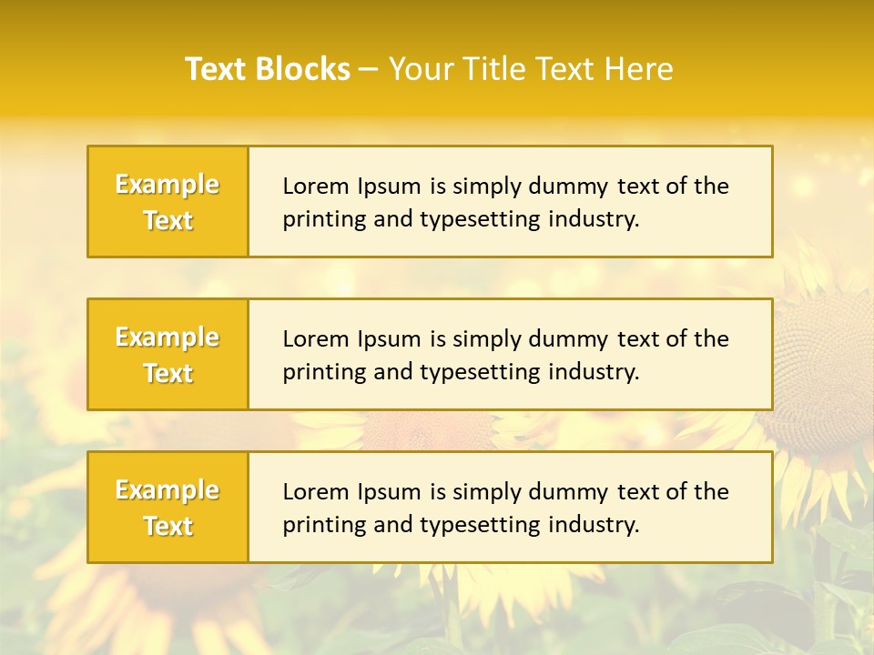 Plantation Colorful Clear PowerPoint Template
