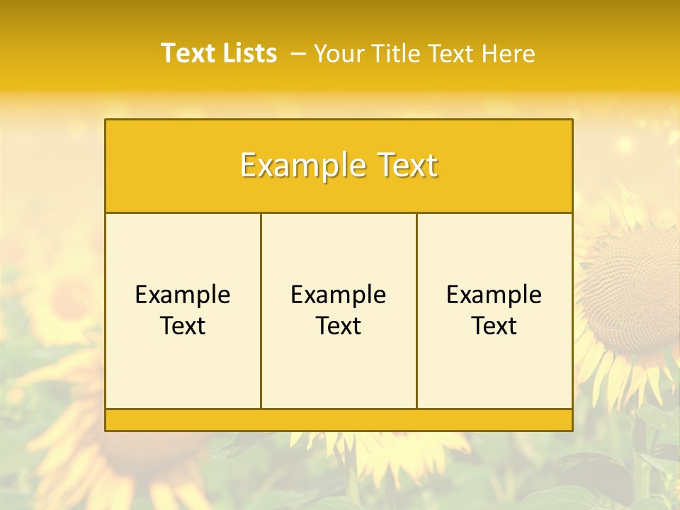 Plantation Colorful Clear PowerPoint Template