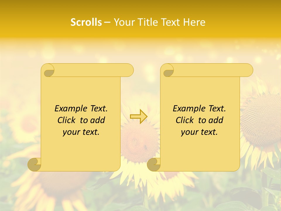 Plantation Colorful Clear PowerPoint Template