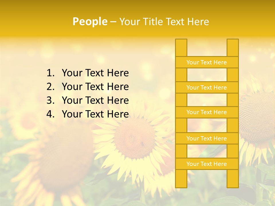 Plantation Colorful Clear PowerPoint Template