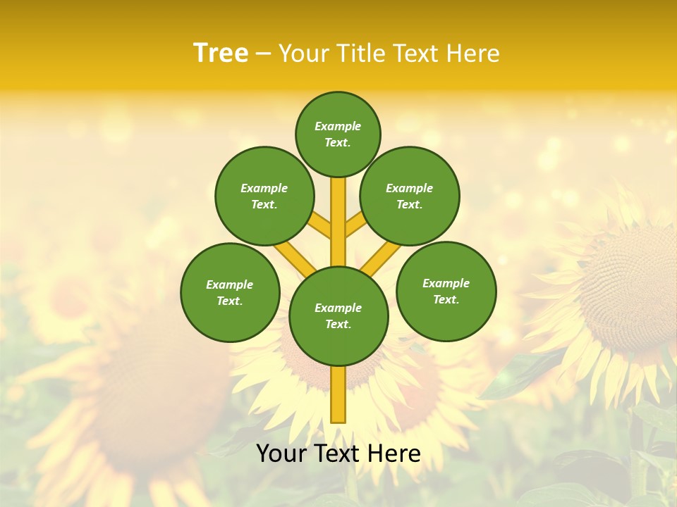 Plantation Colorful Clear PowerPoint Template