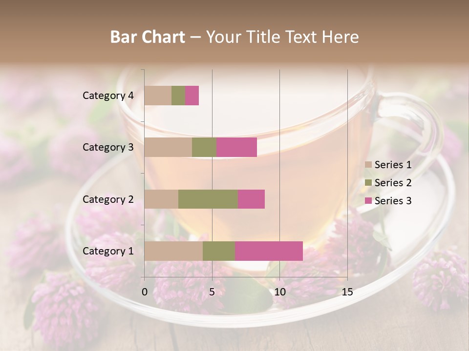 Wooden Glass Trefoil PowerPoint Template