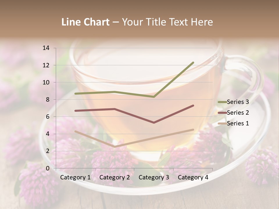 Wooden Glass Trefoil PowerPoint Template
