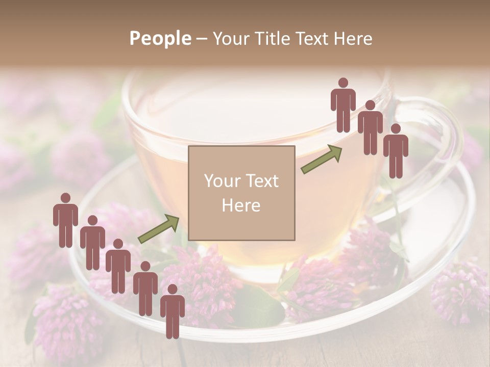 Wooden Glass Trefoil PowerPoint Template