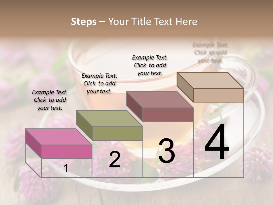 Wooden Glass Trefoil PowerPoint Template