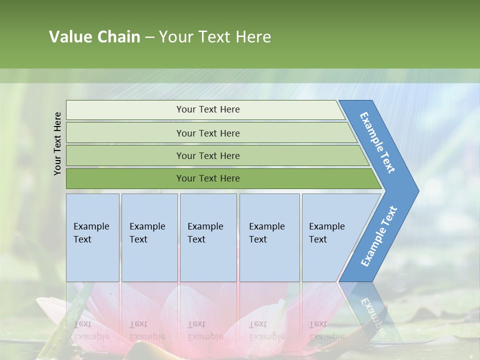 Decoration Springtime Aquatic PowerPoint Template