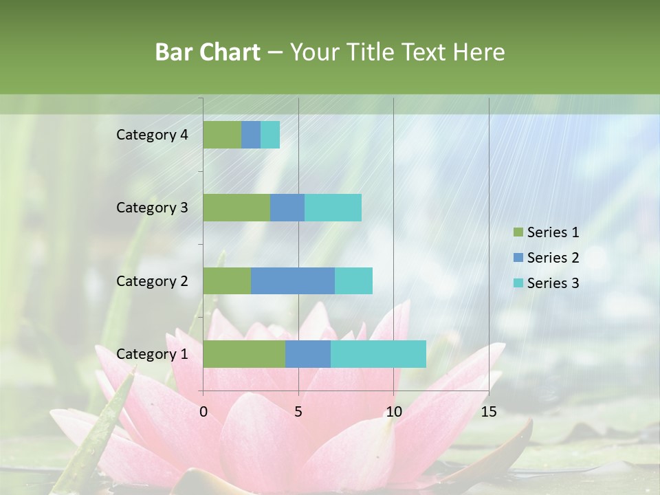 Decoration Springtime Aquatic PowerPoint Template