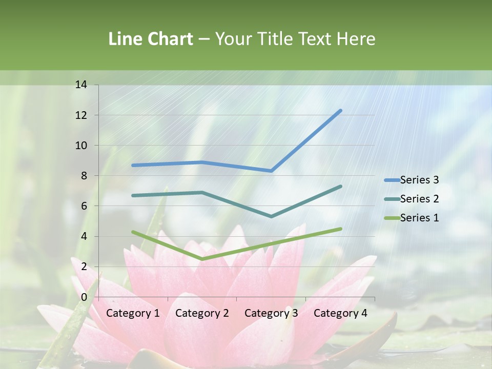 Decoration Springtime Aquatic PowerPoint Template