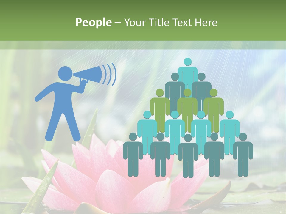 Decoration Springtime Aquatic PowerPoint Template