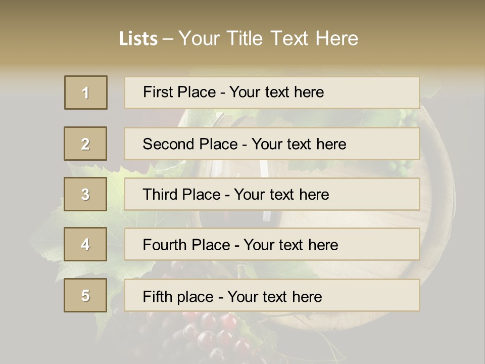 Alcohol Dark Luxury PowerPoint Template