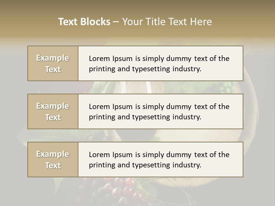 Alcohol Dark Luxury PowerPoint Template