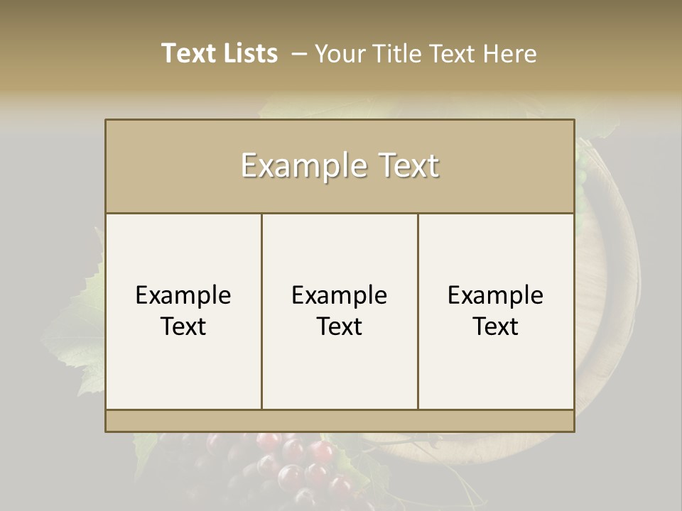 Alcohol Dark Luxury PowerPoint Template