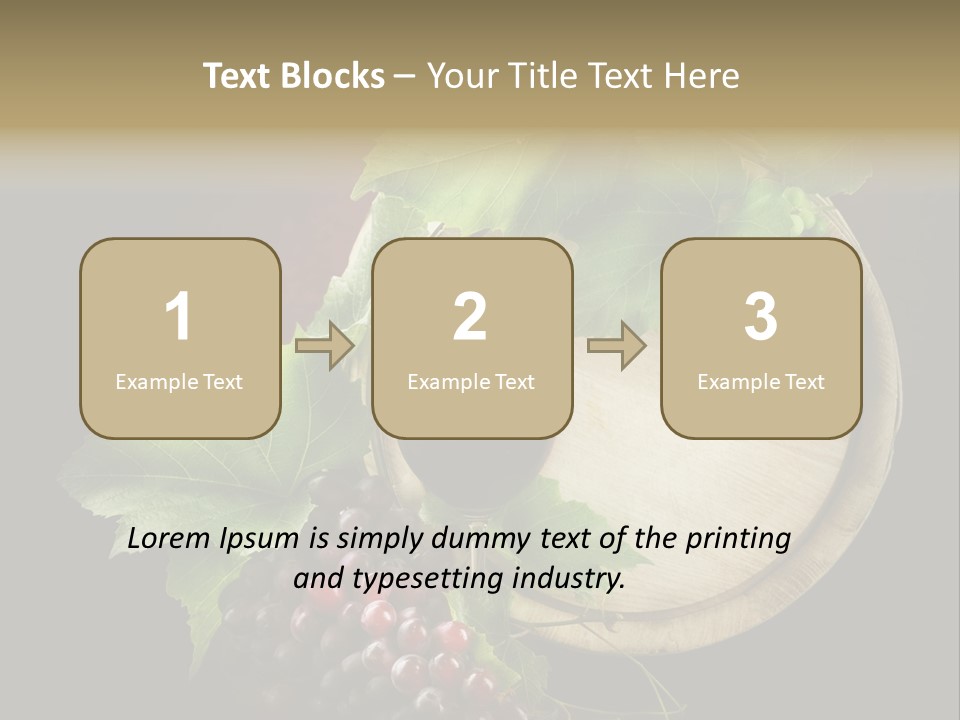 Alcohol Dark Luxury PowerPoint Template