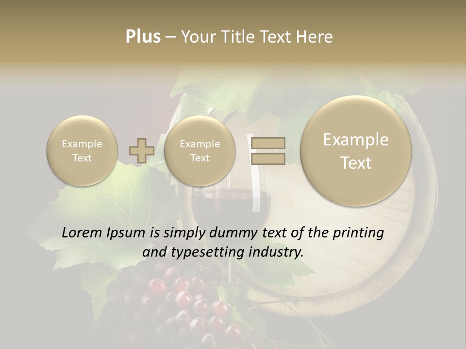 Alcohol Dark Luxury PowerPoint Template