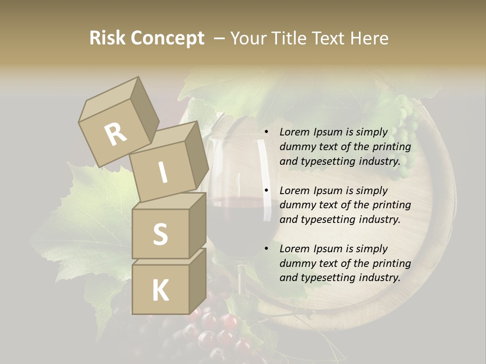 Alcohol Dark Luxury PowerPoint Template