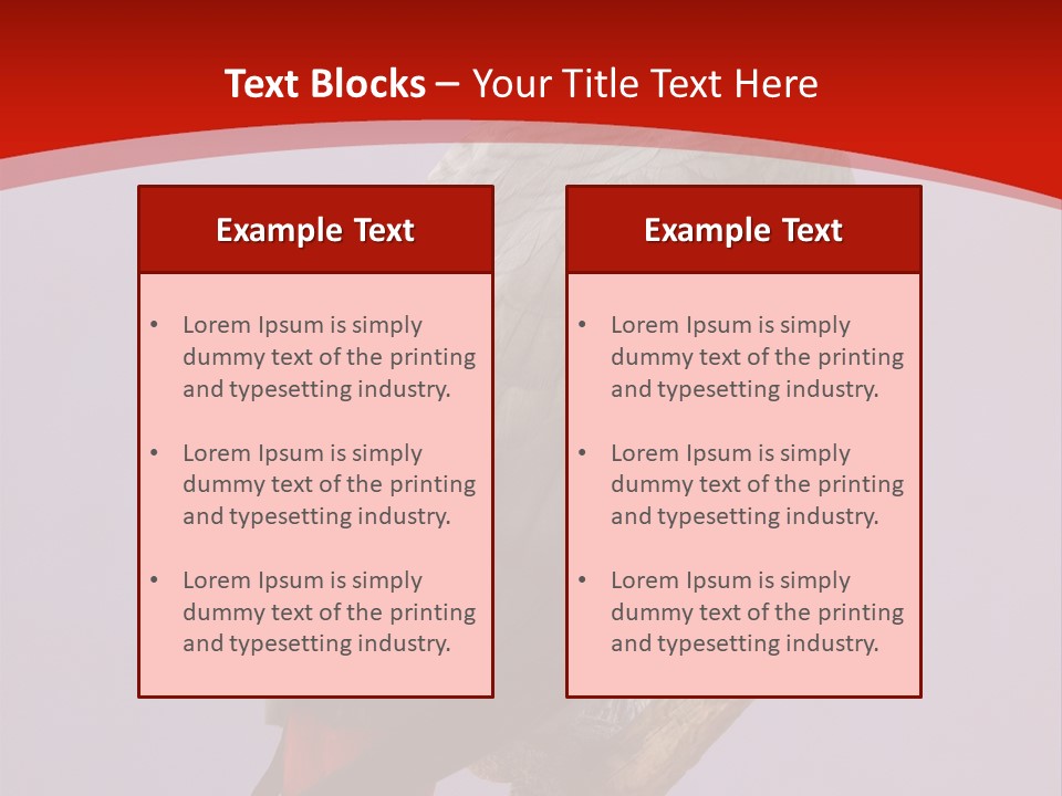 Pet Scream Flight PowerPoint Template