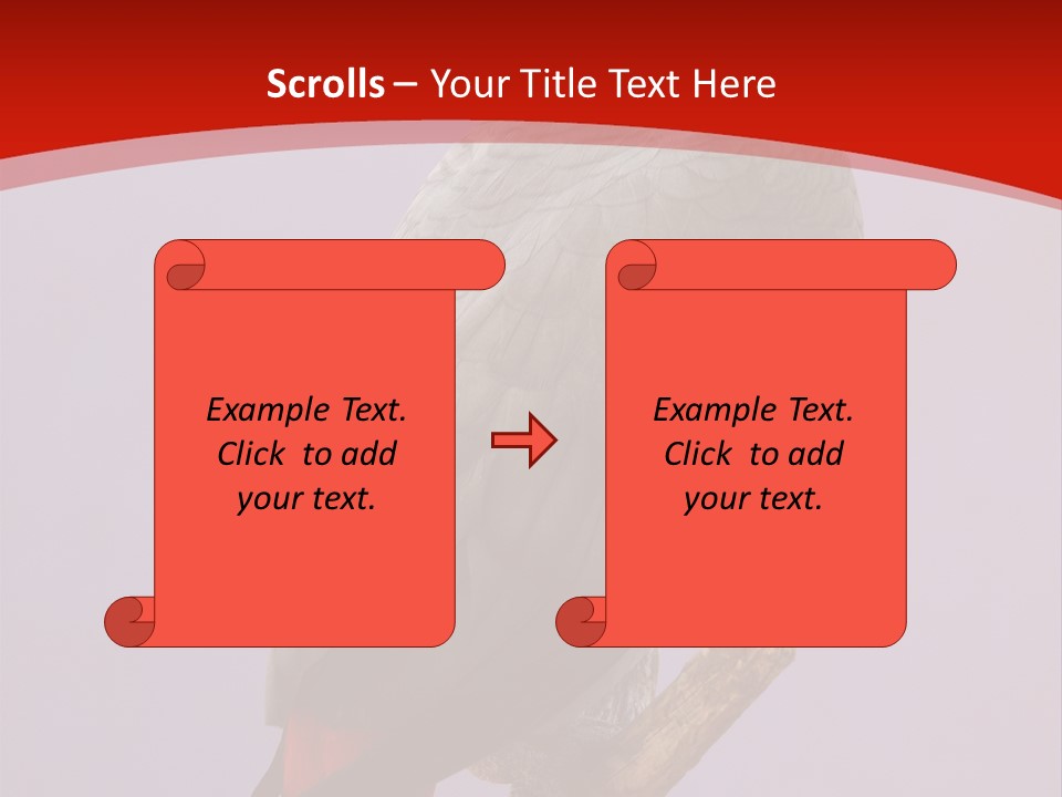 Pet Scream Flight PowerPoint Template