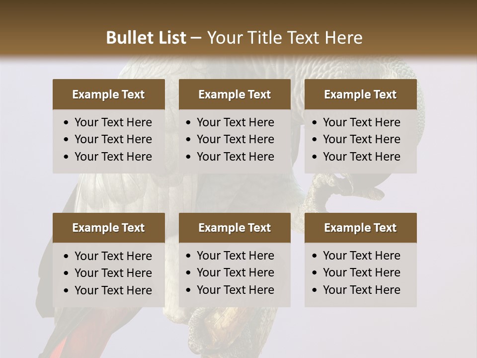 Fluff Mimic Nature PowerPoint Template