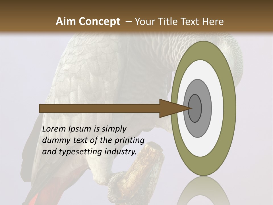 Fluff Mimic Nature PowerPoint Template